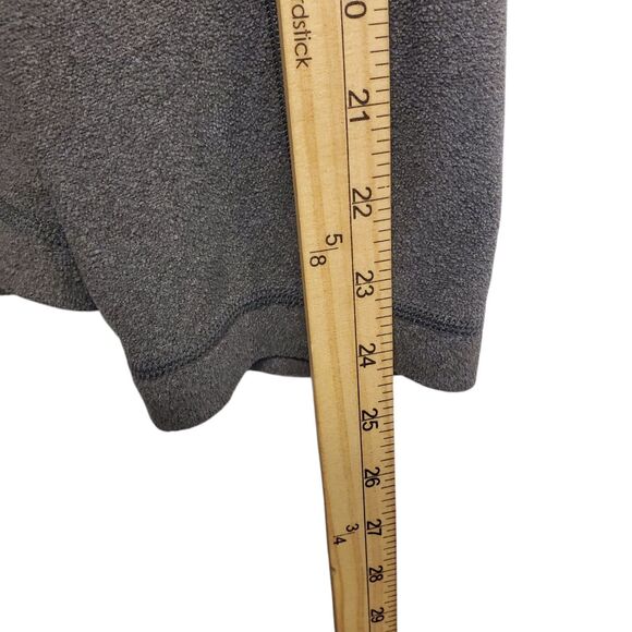 THE NORTH FACE Jacket Mens Medium Gray Fleece 1/4 Zip Pullover Outdoor Hiking - Picture 6 of 9